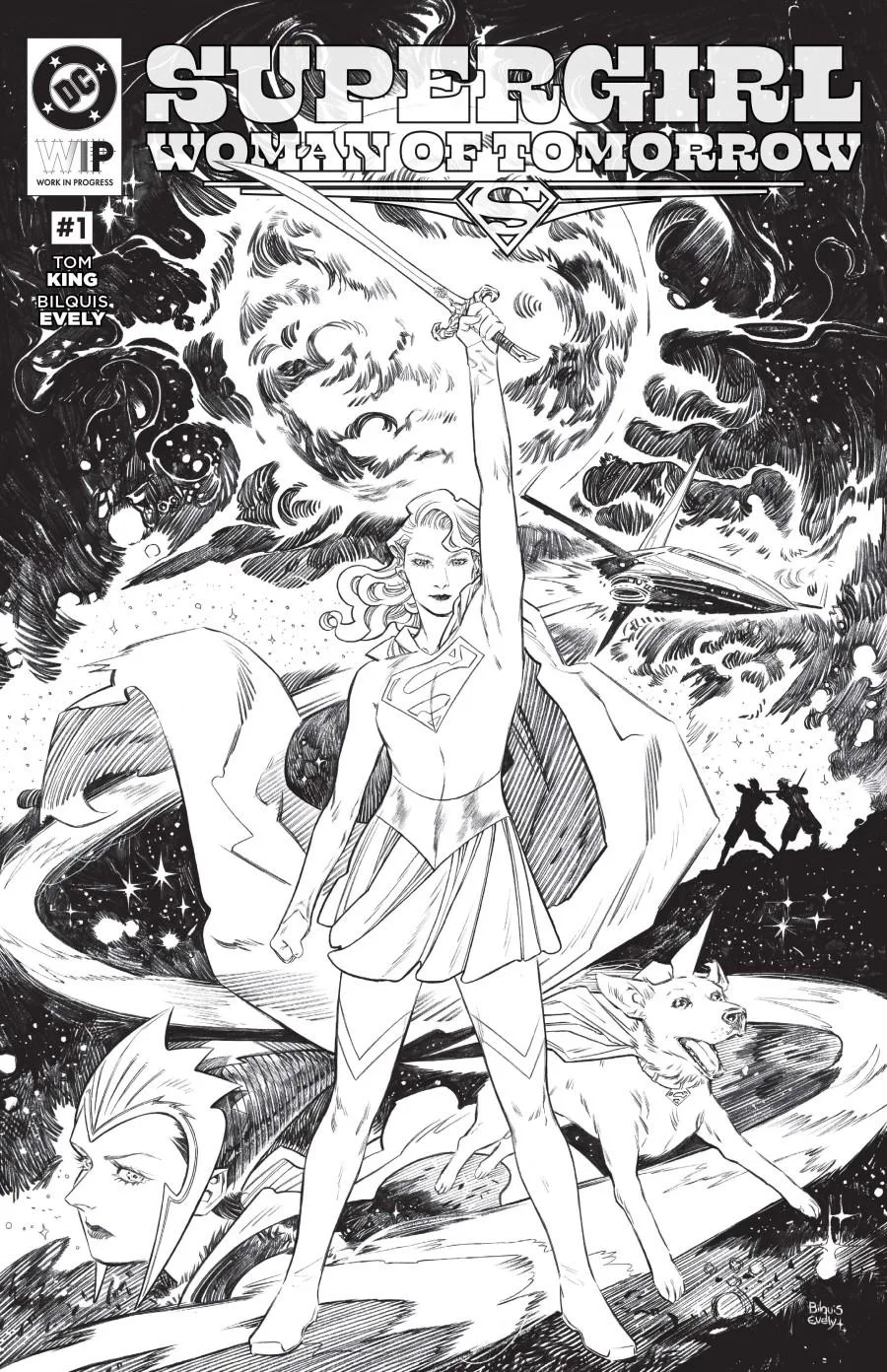 Cover of DC W.I.P.: Supergirl – Woman of Tomorrow #1