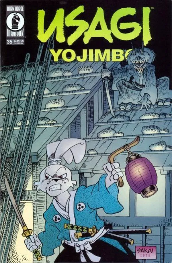 Cover of Usagi Yojimbo #35