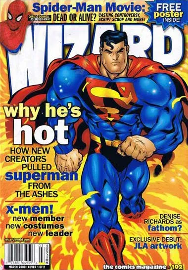 Cover of Wizard: The Comics Magazine #102