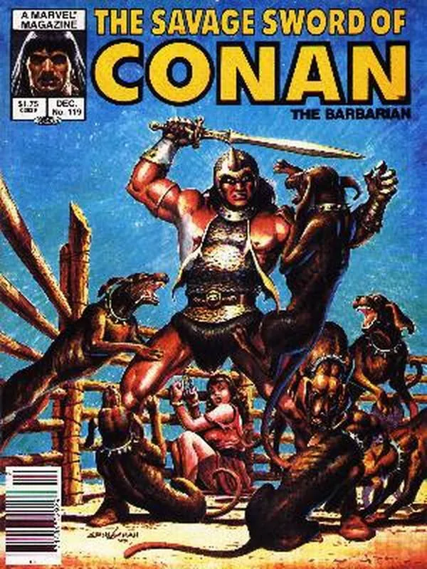 Cover of The Savage Sword of Conan #119