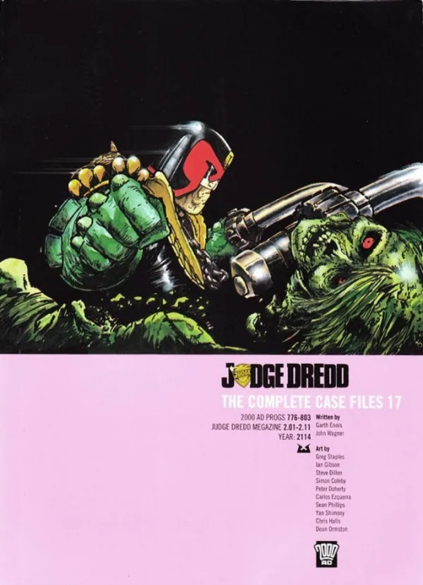 Cover of Judge Dredd: The Complete Case Files #17