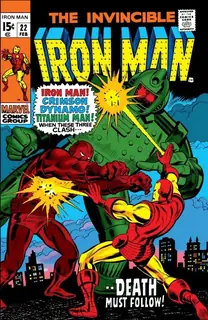 Cover of Iron Man #22
