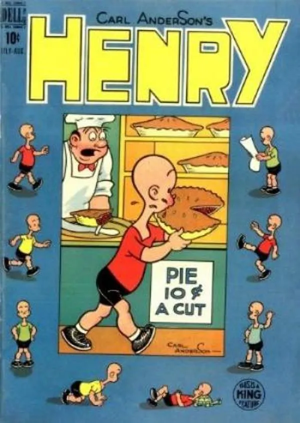 Cover of Carl Anderson's Henry #8