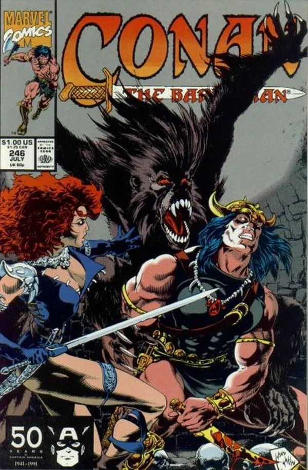 Cover of Conan the Barbarian #246