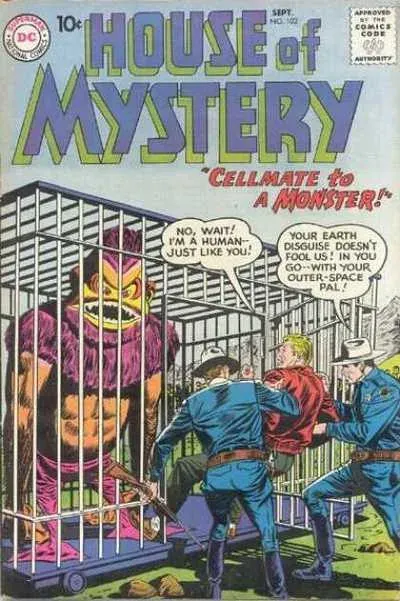 Cover of House of Mystery #102