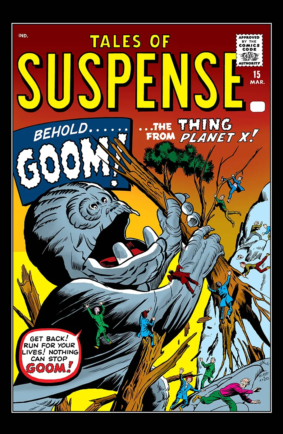 Cover of Tales of Suspense #15