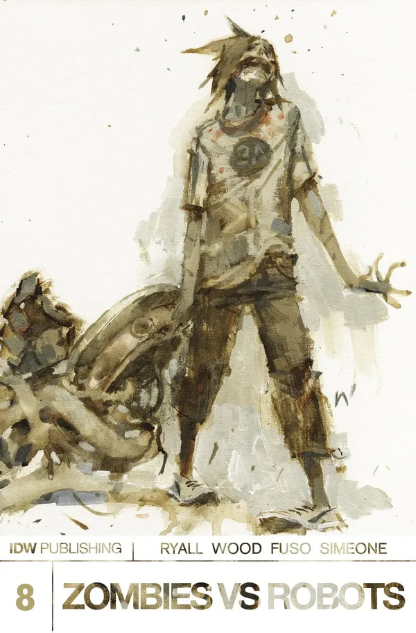 Cover of Zombies vs. Robots #8